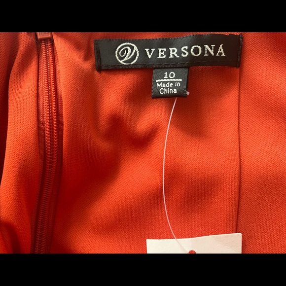 NEW Versona Burnt Orange Dress 🧡 - Picture 3 of 3